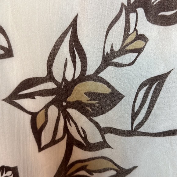 Pendleton floral neutral blouse - Picture 3 of 12